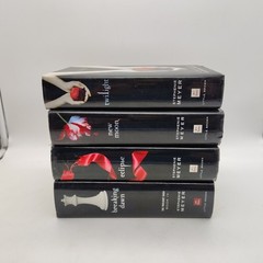 Twilight Saga By Stephenie Myer 4 Book Hardcover 2008 Set Edward Bookmark