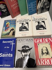 Catholic Saints Mystics Book Lot Emmerich Claret Jesuits 13 Books