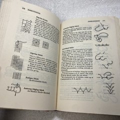 Vintage The Complete Encyclopedia of Stitchery by Mildred Graves Ryan 1979 HC DJ