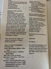 Poems & Prayers Hardcover Matthew McConaughey 2025 #1 NYT Bestseller Like New