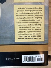 COLUMBIA PICTURES Jim Pauley Hardcover Book Hollywood Motion Picture Magic