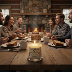 Banana Nut Bread Candle (12/S)