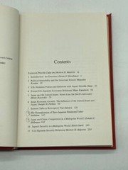 United States-Japanese Relations The 1970S