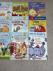 Book Lot 10 Level 1 Step into Reading My First I Can Read Biscuit Pete Elmo Otto