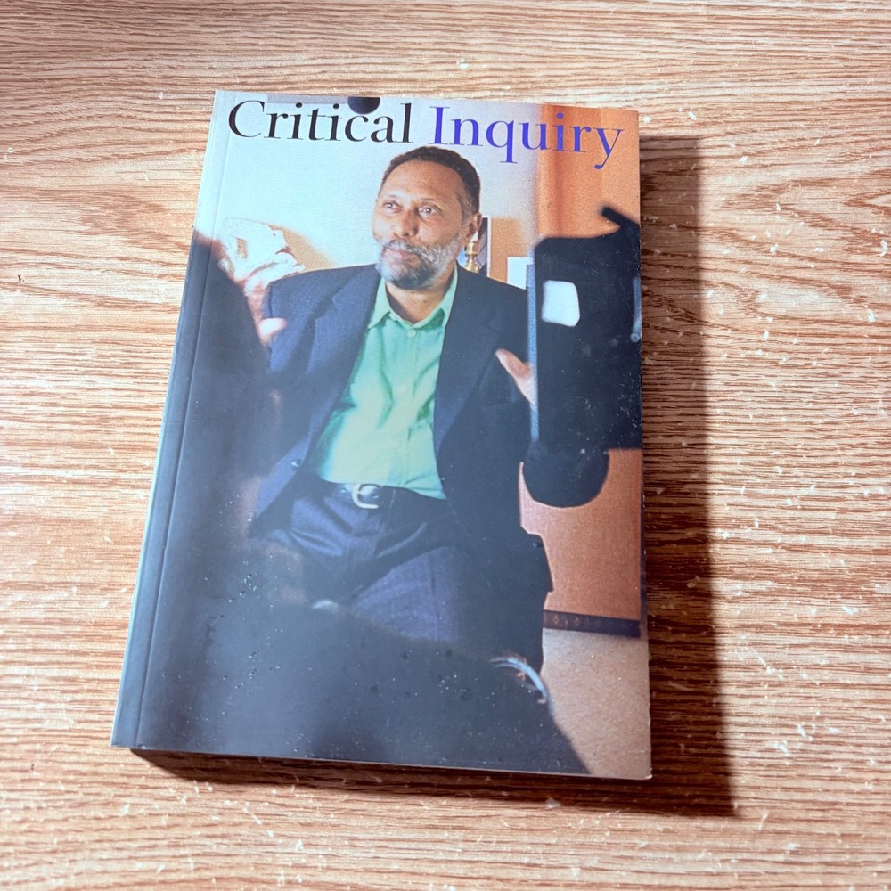 Critical Inquiry Vol. 42 N0. 1 Autumn 2015 Pages 1-234 Paper Back Book