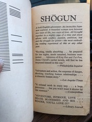SHOGUN by James Clavell Dell Vintage 1980 Paperback Samurai