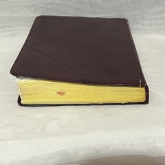 Holy Bible Concordance KJV Red Letter Edition 1973 Burgundy Word Aflame Press