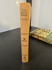 NCV Holy Bible Camel Bonded Leather Gold Gilt Edge Box ISBN 0-7180-0368-3 5295CL