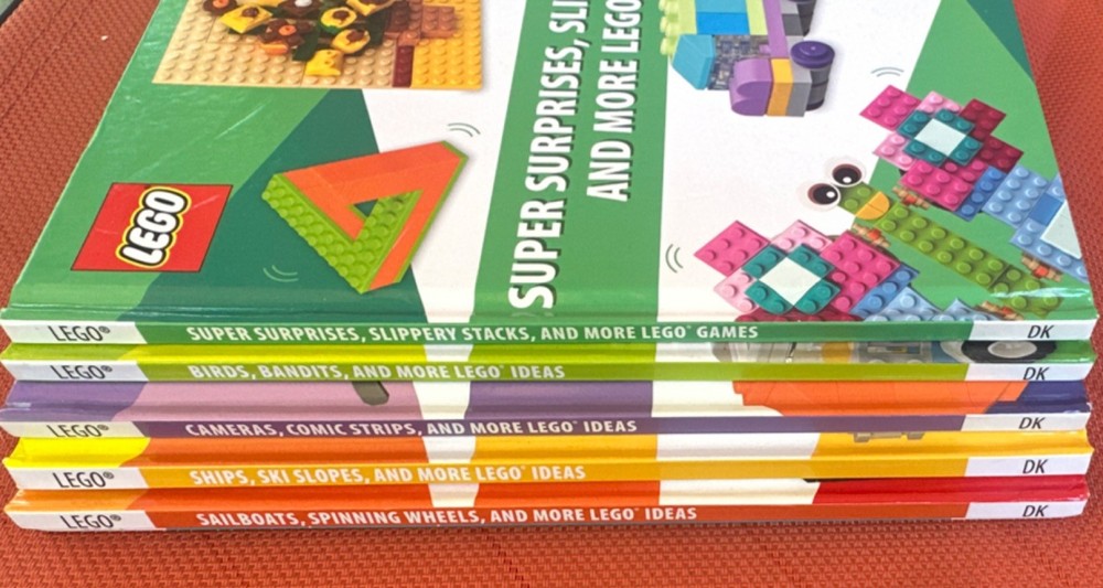 LEGO Super Surprises Slippery Stacks DK Hardcover Illustrated Activity Book