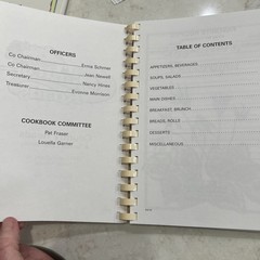 1999 Yuma, Arizona Community Cookbook Spiral Bound Recipes 156 Pages