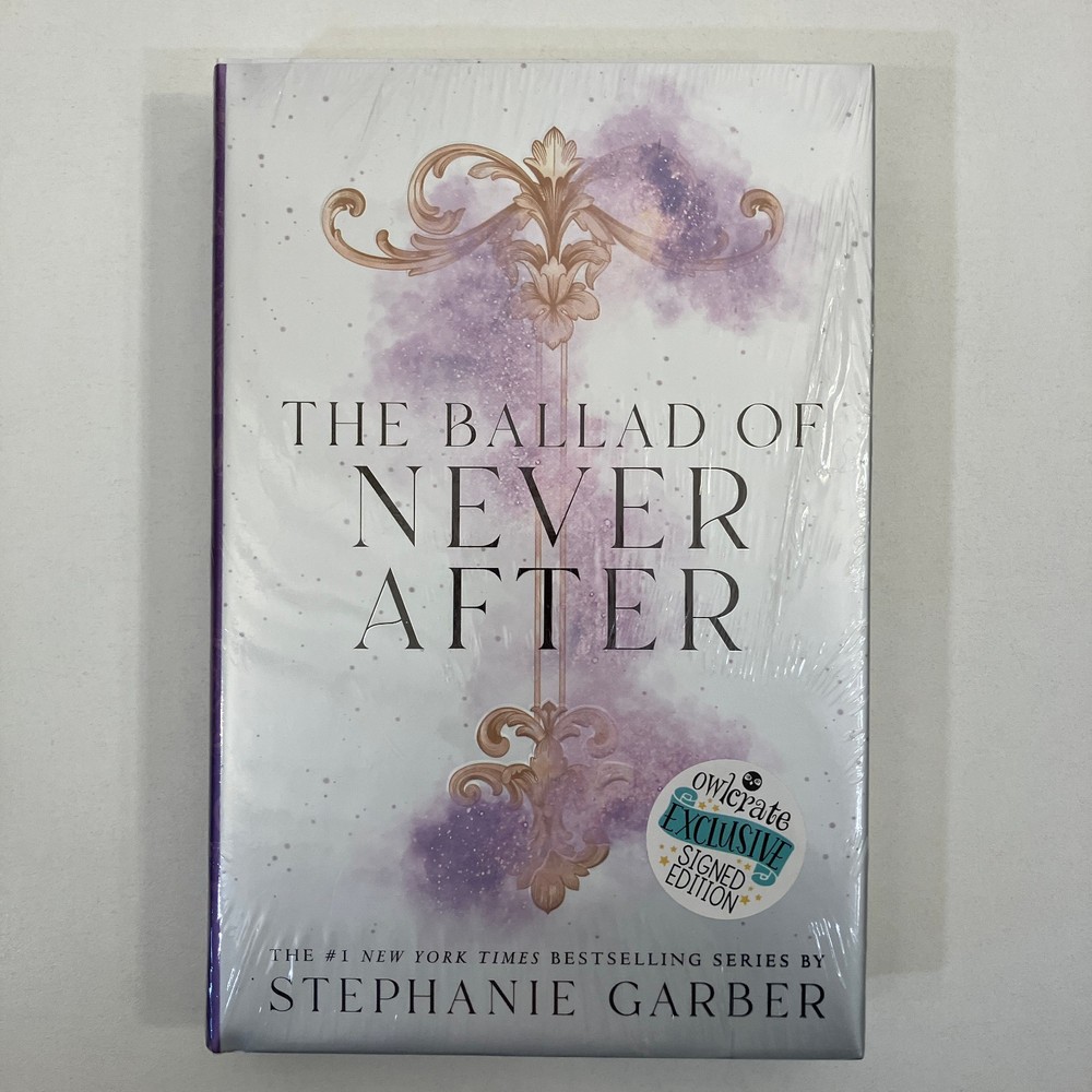Ballad of Never After Sealed HCDJ YA Fiction Owlcrate Exclusive Signed Edition