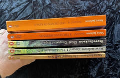 Lot of 5 Sorcery! Books 1-4 + The Sorcery Spell Book | Steve Jackson | TPB