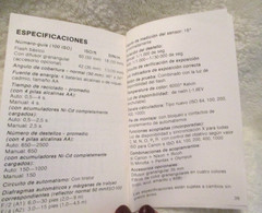 Vivitar 2600-D~Instruction Manual~9831~Vivitar Corp.~4 1/8″ x 2.75″