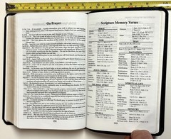 The NET Bible Black Compact Edition 2005 Premium Bonded Leather New English Tran