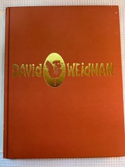 Whimsical Work of David Weidman Hardcover Dust Jacket 2nd Printing VGC MCM Icon!