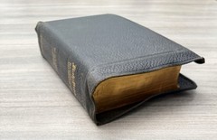 National KJV Bible 1939 Master Guide; Black GENUINE Leather; Indexed; Red Letter