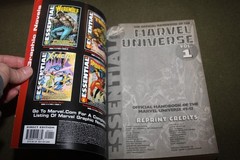 Essential Official Handbook of the Marvel Universe Vol. 1 2006 TPB 1st Print