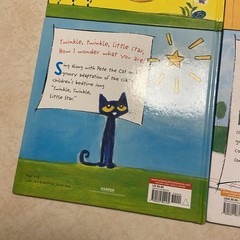 Pete The Cat Books Lot Of 6 Large Hardcover Picture Kids Easter Halloween Xmas