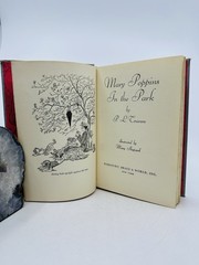 Mary Poppins 2 Book Lot Comes Back In The Park P.L. Travers 1st Edition Vintage
