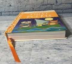 Children’s Poems Book Classic Treasury First Poems 383 Pages HC Flocked Cover