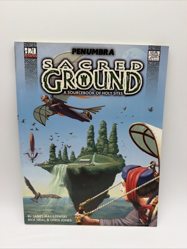 Sacred Ground Penumbra D20 RPG Sourcebook Holy Sites Atlas Games Softcover B2