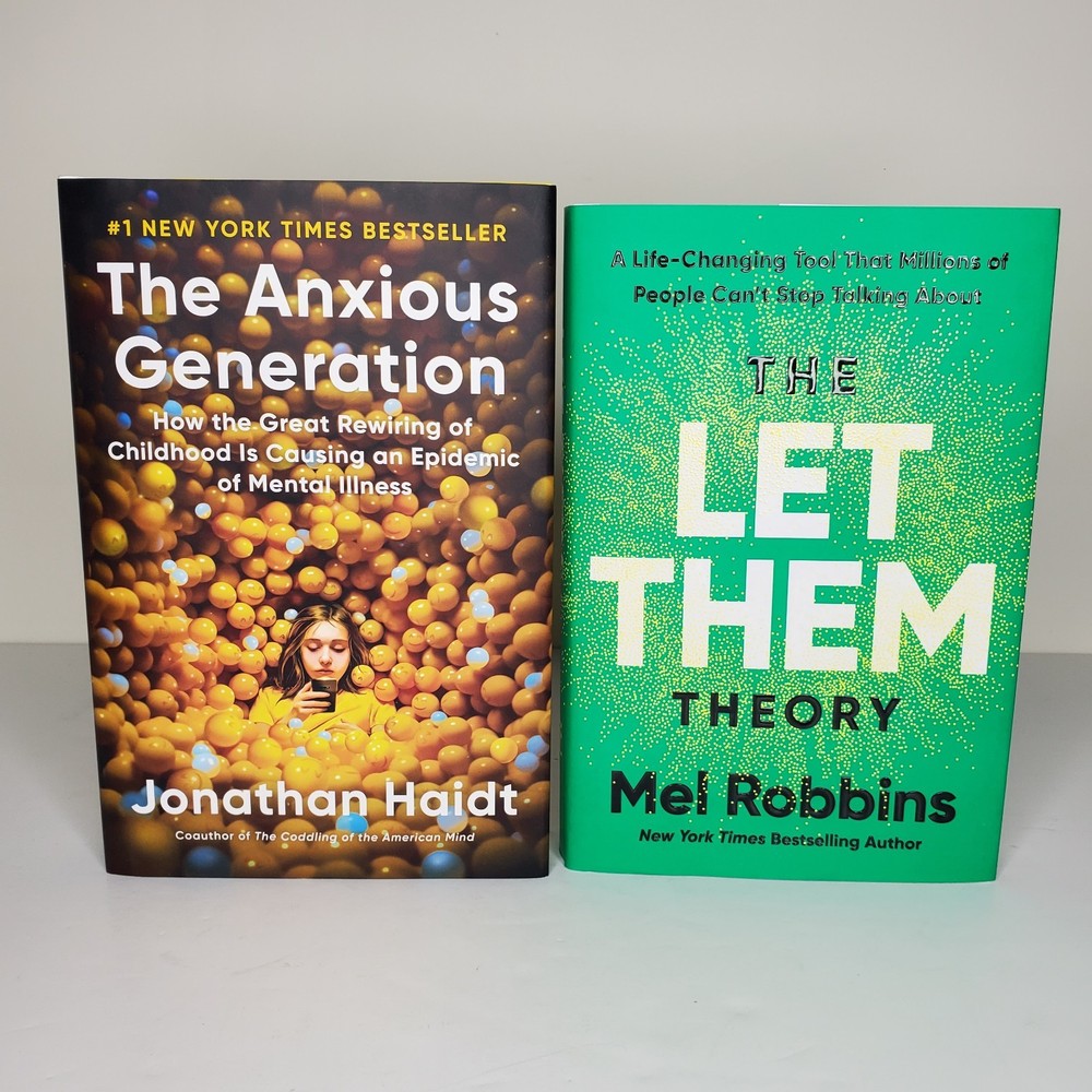 The Let Them Theory by Mel Robbins+The Next Conversation By Jefferson Fisher..