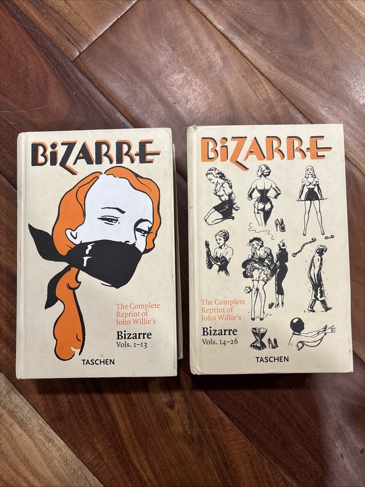 Complete Reprint of John Willie’s Bizarre Magazines HC Volumes 1 – 26 Books