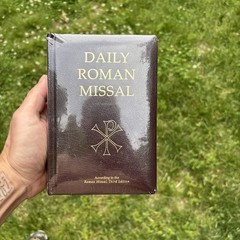 DAILY ROMAN MISSAL Black Bonded Leather Third Edition 6 Ribbons NEW SEALED