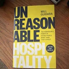 Unreasonable Hospitality Will Guidara 2022 Hardcover Dust Jacket Leadership
