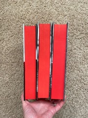 Blood Heir Trilogy Goldsboro Signed & Numbered Exclusive Editions sprayed edges