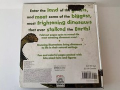 2 Book Lot- Amazing Giant Dinosaurs, Dinosaurios(bilingual) Hardcover Books