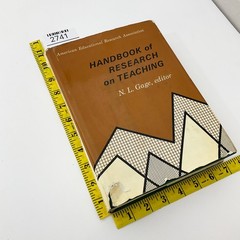 Handbook of Research on Teaching Pedagogy Studies Hardcover Book NL Gage 1971