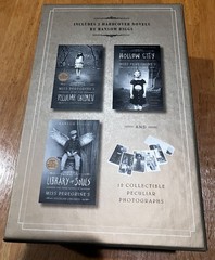 Miss Peregrine’s Peculiar Children Boxed Set by Ransom Riggs (2011), photos