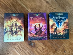 Kane Chronicles Hardcover Boxed Set by Rick Riordan (2012 Hardcover) 1st Edition