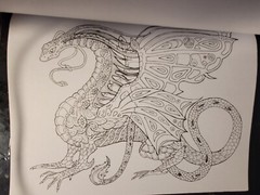 COLORING MYTH & MAGIC Vol 3 Adult Coloring Book With 47 Prints Ready To Frame