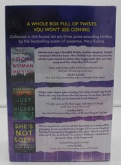 Mary Kubica 3 Box Set Local Woman Missing Just Nicest Couple Shes Not Sorry $90