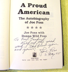 SIGNED: A Proud American by Joe Foss, 1st Printing, First Edition 1992 Hardcover