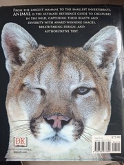 Smithsonian Institution Animal : The Definitive Visual Guide to the World’s…
