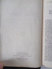 Holy Bible KJV International Series Self Pronouncing John C. Winston 1940’s