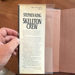 Stephen King SKELETON CREW 1985 HC/DJ G.P. Putnam’s Sons Don Brautigam