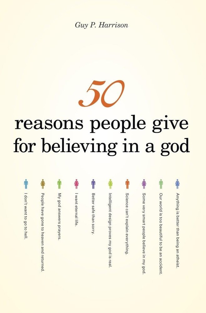 50 Reasons People Give for Believing in a God (50 Series) – paperback Harris…