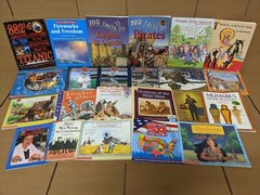 Lot of 10 Kids US History World Constitution Scholastic Child Books MIX UNSORTED