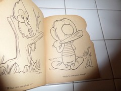 Cork Coloring Book,The Little People,1953(VINTAGE Softcover/Unused)