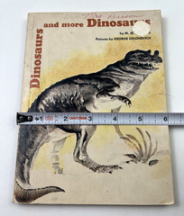 Lot of 3:Dinosaurs 1965 Paperbacks, 1977 Dinosaurs, Change of Earth’s Surface