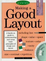 Making A Good Layout (Graphic Design Basics) – Hardcover – VERY GOOD