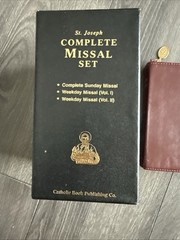 St. Joseph Missals: Complete Gift Box 3-Volume Set Sunday & Weekday Missal