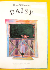DAISY—Hrdcover—1984 BRIAN WILDSMITH—UNIQUE PAGES FORMAT—CHARMING COLOR ILLUSTRAT