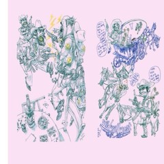 Kim Jung Gi Art Book Original Sketch Collection 2022 + Free Flyer Korean