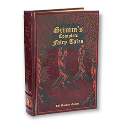 New GRIMM’S COMPLETE FAIRY TALES Deluxe Leather Bound Classics by Margaret Hunt