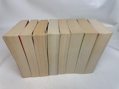 Diana Gabaldon Lot 1st 8 OUTLANDER Series All Large Paperbacks